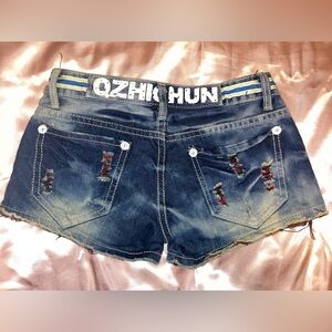 Vintage Y2K denim shorts